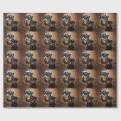 Rottweiler Cadeaupapier (Vlak)