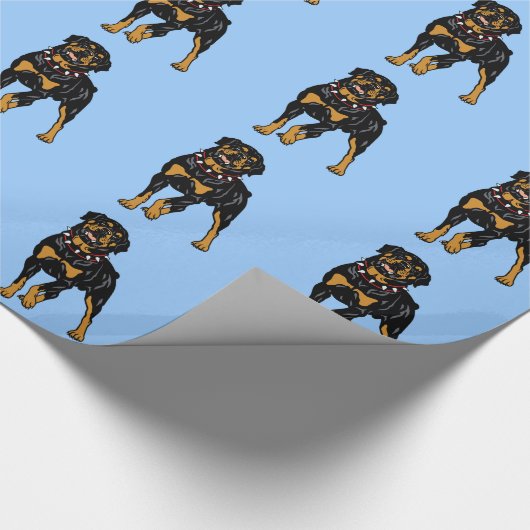 rottweiler cadeaupapier (Hoek)