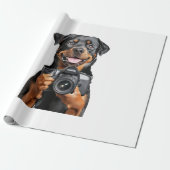 Rottweiler   cadeaupapier (Uitgerold)