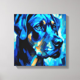 Rottweiler Canvas Afdruk