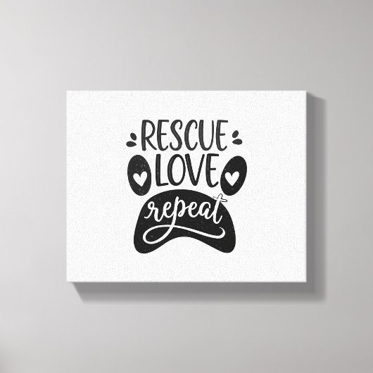 Rottweiler Canvas Afdruk (Voorkant)