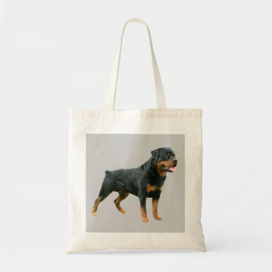 Rottweiler-Canvas tas (Voorkant)