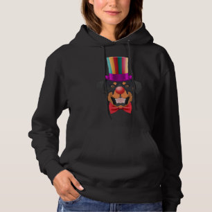 Rottweiler Carnaval Clown Hoodie