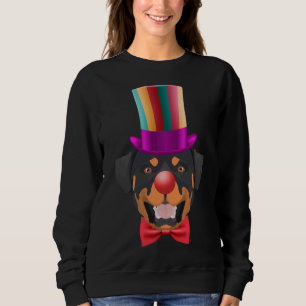 Rottweiler Carnaval Clown Trui