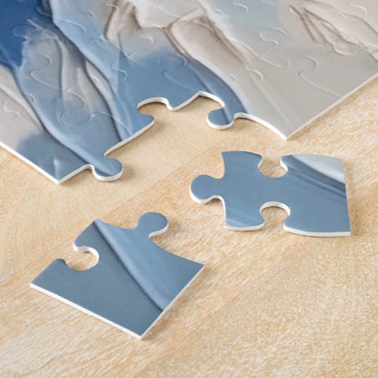 Rottweiler Carrying Christmas Tree Sapling Hat Legpuzzel (Zijkant)