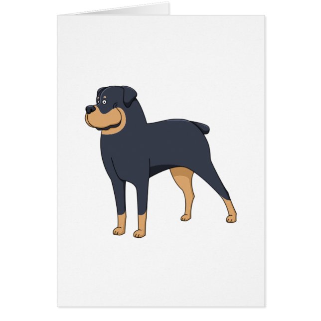 rottweiler cartoon 2 (Voorkant)