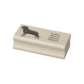 Rottweiler cartoon illustratie rubberstempel (Stempel)