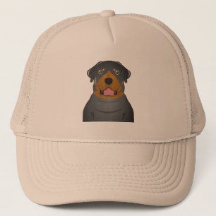 Rottweiler-Cartoon Trucker Pet