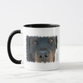 Rottweiler Ceramic Coffee Mok (Links)