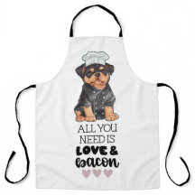 Rottweiler Chef Bacon & Love