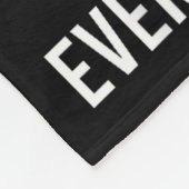 Rottweiler Christmas I'm Fine Everything Is Fine Fleece Deken (Hoek)