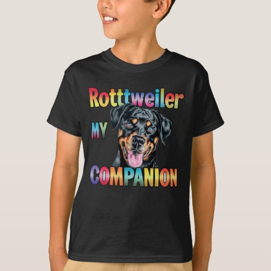 Rottweiler Companion T-shirt (Voorkant)