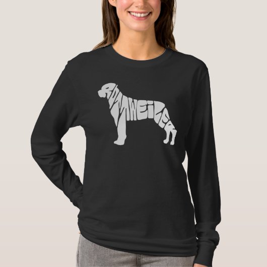 Rottweiler Cool Rottweiler Eigenaar T-shirt (Voorkant)