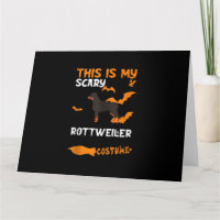 Rottweiler Costuum Halloween Lazy Scary Dog Tank