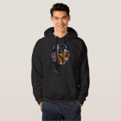 Rottweiler Cruza Hoodie (Voorkant volledig)