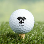 Rottweiler Custom Name Signature Golfballen (Insitu Shirt)