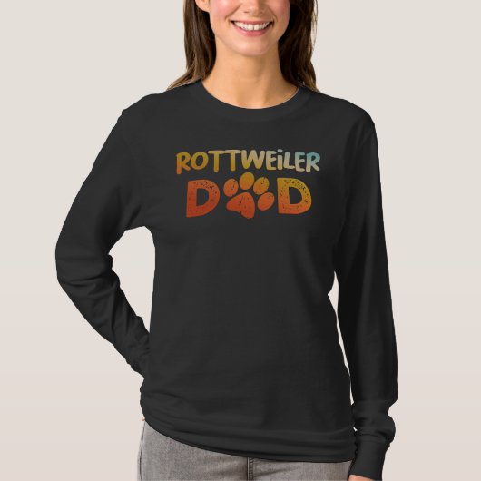 Rottweiler Dad 11 T-shirt (Voorkant)