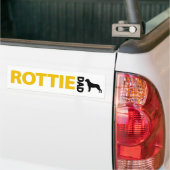 Rottweiler Dad Bumpersticker (Op Truck)