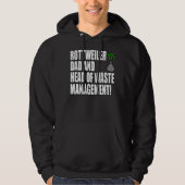 Rottweiler Dad Funny Hoodie (Voorkant)