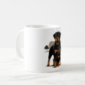 Rottweiler Dad Koffiemok (Voorkant links)