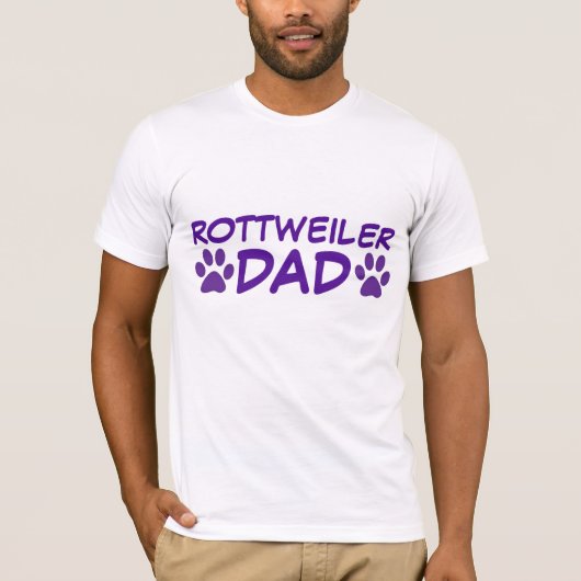 ROTTWEILER DAD T-SHIRTS (Voorkant)