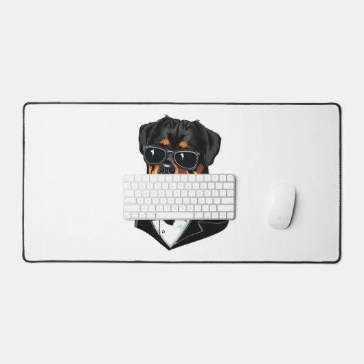 Rottweiler De Bodyguard Bureaumat (Keyboard & Muis)