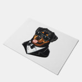 Rottweiler De Bodyguard Deurmat (Schuin)