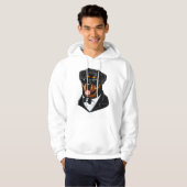 Rottweiler De Bodyguard Hoodie (Voorkant volledig)