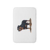 Rottweiler De Explorer Badmat (Voorkant Verticaal)