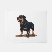 Rottweiler De Explorer Deurmat (Voorkant)