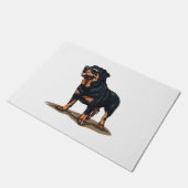 Rottweiler De Explorer Deurmat (Schuin)