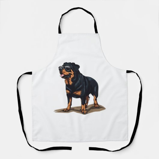 Rottweiler De Explorer Schort (Voorkant)