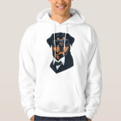 Rottweiler De Heren Hoodie (Voorkant)