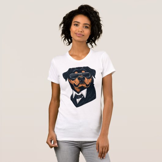 Rottweiler De Heren T-shirt (Voorkant volledig)