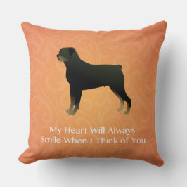 Rottweiler - Denk aan u - Pet Memorial Kussen