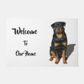 Rottweiler Deurmat (Voorkant)