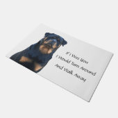 Rottweiler Deurmat (Schuin)