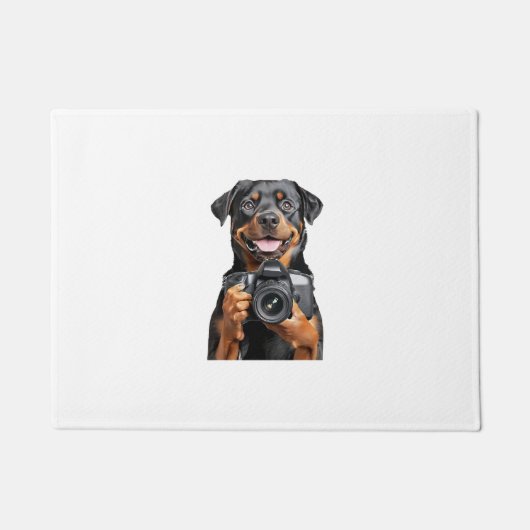 Rottweiler deurmat (Voorkant)
