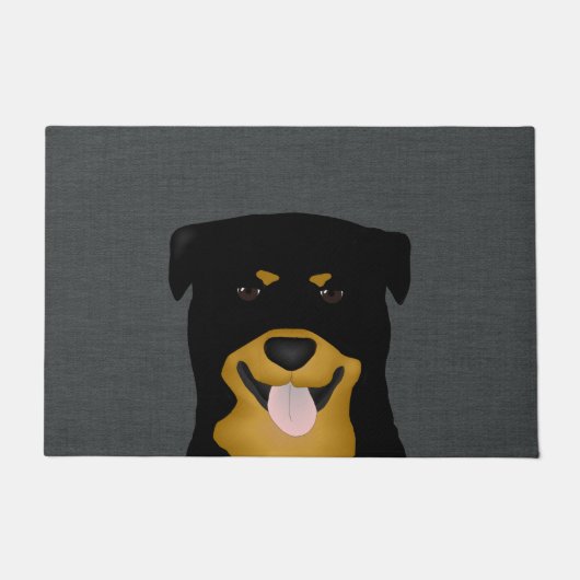 Rottweiler Deurmat (Voorkant)