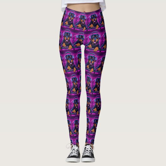 Rottweiler Djing Legging 3 (Voorkant)