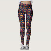 Rottweiler Djing Leggings 4 (Voorkant)