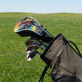 Rottweiler Dog 004 - Bruno Pokopen Golfheadcover (Insitu)