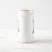 Rottweiler Dog Art Bierpul (Center)