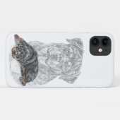 Rottweiler Dog Art Case-Mate iPhone Case (Achterkant (horizontaal))