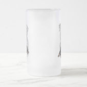 Rottweiler Dog Art Matglas Bierpul (Center)