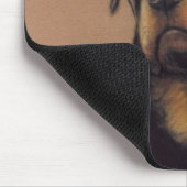 "Rottweiler" Dog Art Mousepad Muismat (Hoek)
