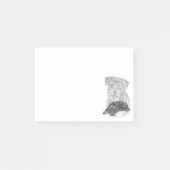 Rottweiler Dog Art Post-it® Notes (Voorkant)