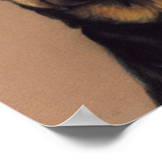 Rottweiler Dog Art Print (Hoek)