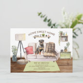 Rottweiler Dog Bewegende Aankondiging (Staand voorkant)