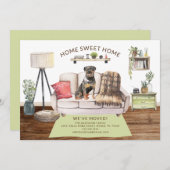 Rottweiler Dog Bewegende Aankondiging (Voorkant / Achterkant)